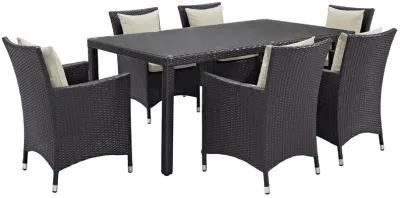 Convene 7 Piece Outdoor Patio Dining Set