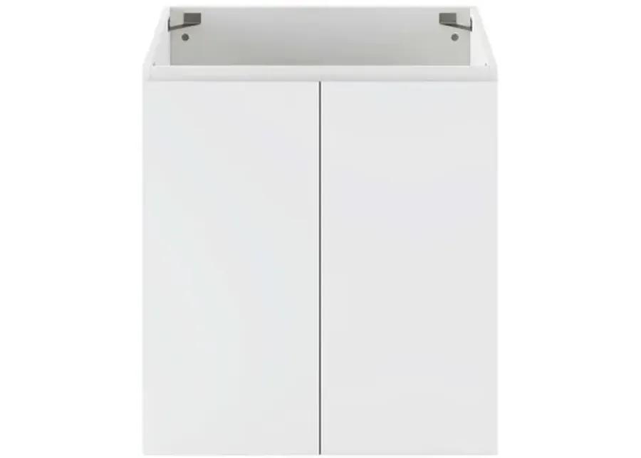 Vitality 24" Wall-Mount Bathroom Vanity (Sink Basin Not Included)