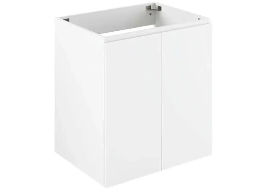 Vitality 24" Wall-Mount Bathroom Vanity (Sink Basin Not Included)