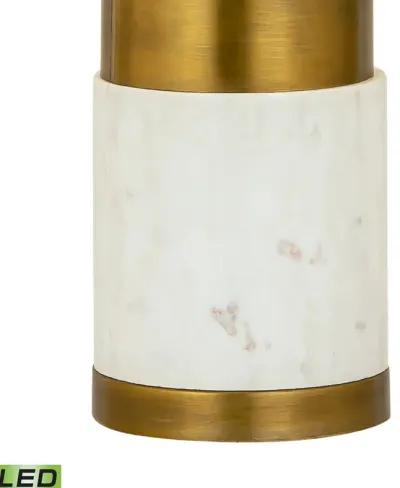 Jansen 27'' High 1-Light Table Lamp - Aged Brass - Includes LED Bulb