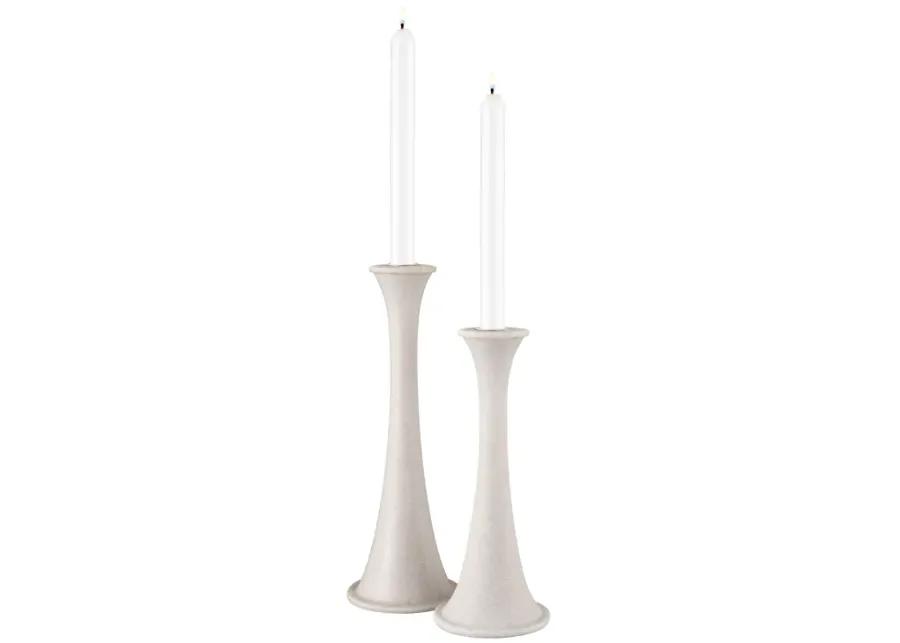 Bonnie Candleholder - Set of 2 Alabaster