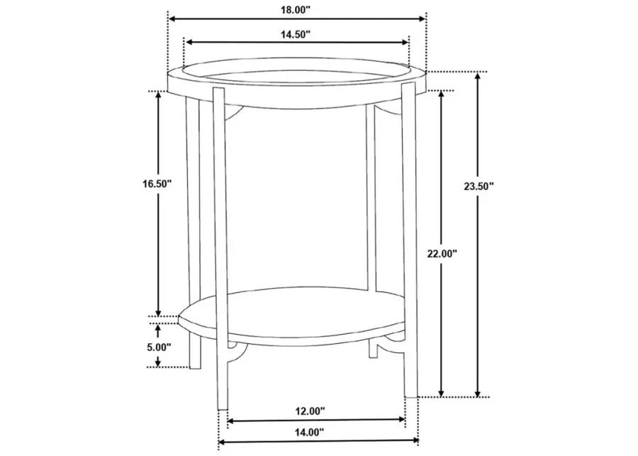 Allen Round Accent Table