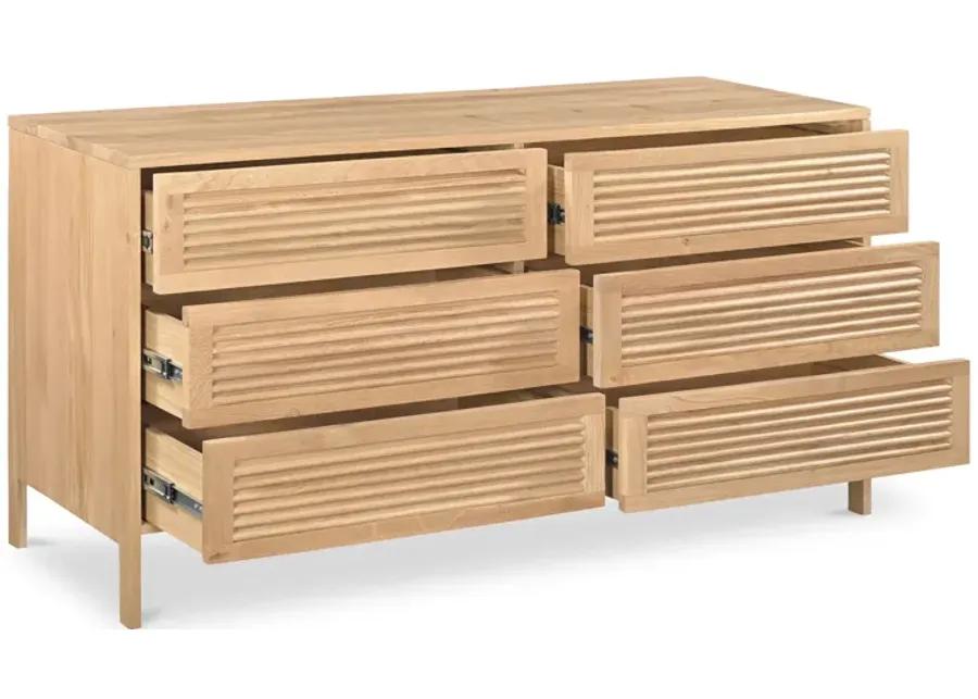 TEEDA 6 DRAWER DRESSER