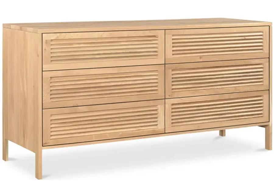 TEEDA 6 DRAWER DRESSER