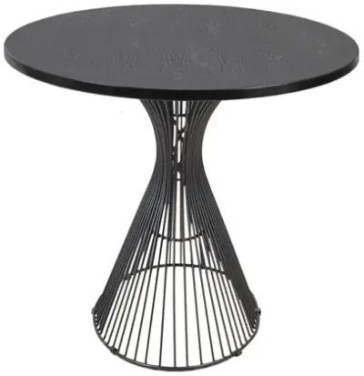 INK+IVY Mercer Black Oval Dining Table