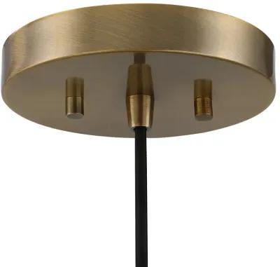 Eichler Antique Brass 1 Light Mini Pendant