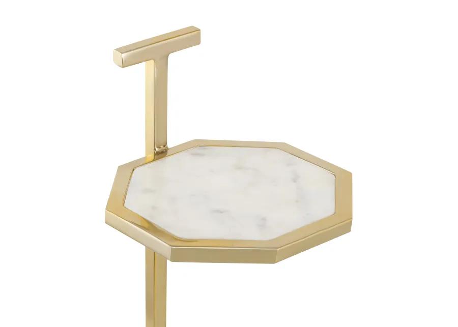 Daro Accent Table - Brass