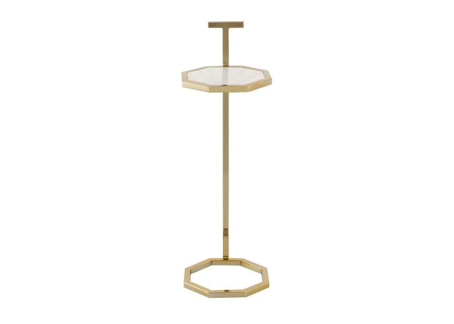 Daro Accent Table - Brass