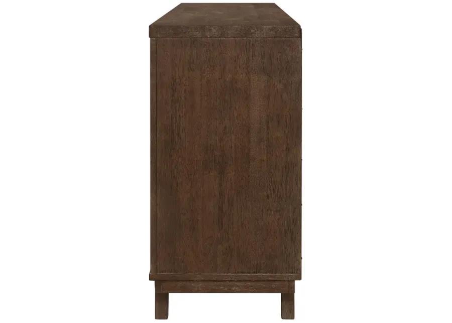 Reynolds 2-door Dining Sideboard Server Brown Oak