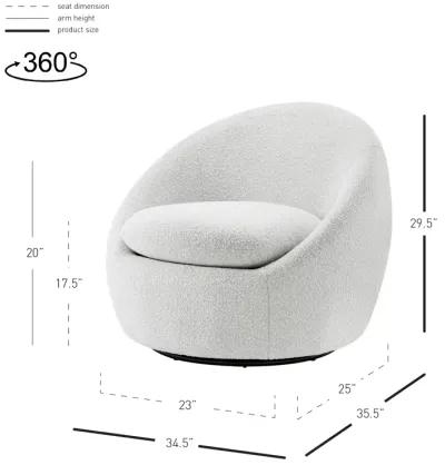 Adelmo Swivel Accent Chair