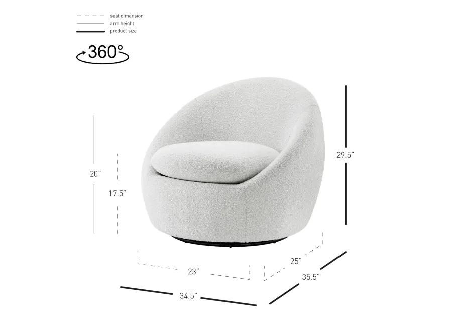 Adelmo Swivel Accent Chair