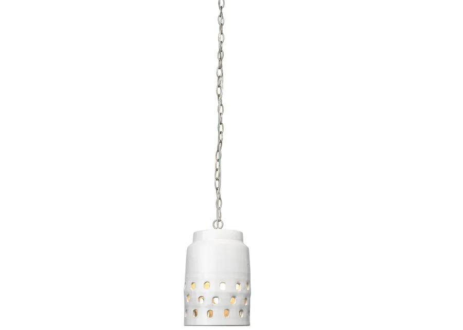 Long Perforated Pendant