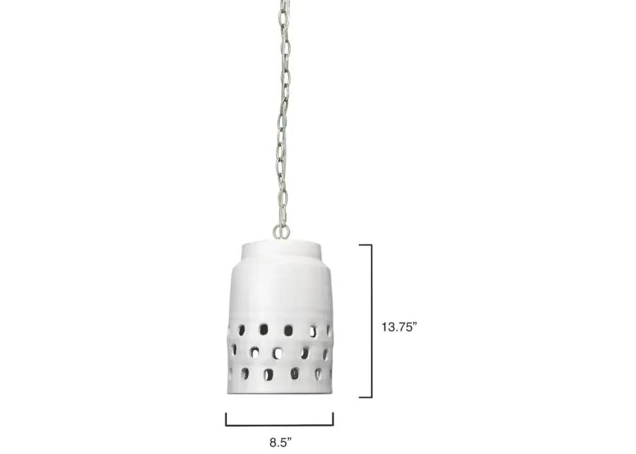 Long Perforated Pendant