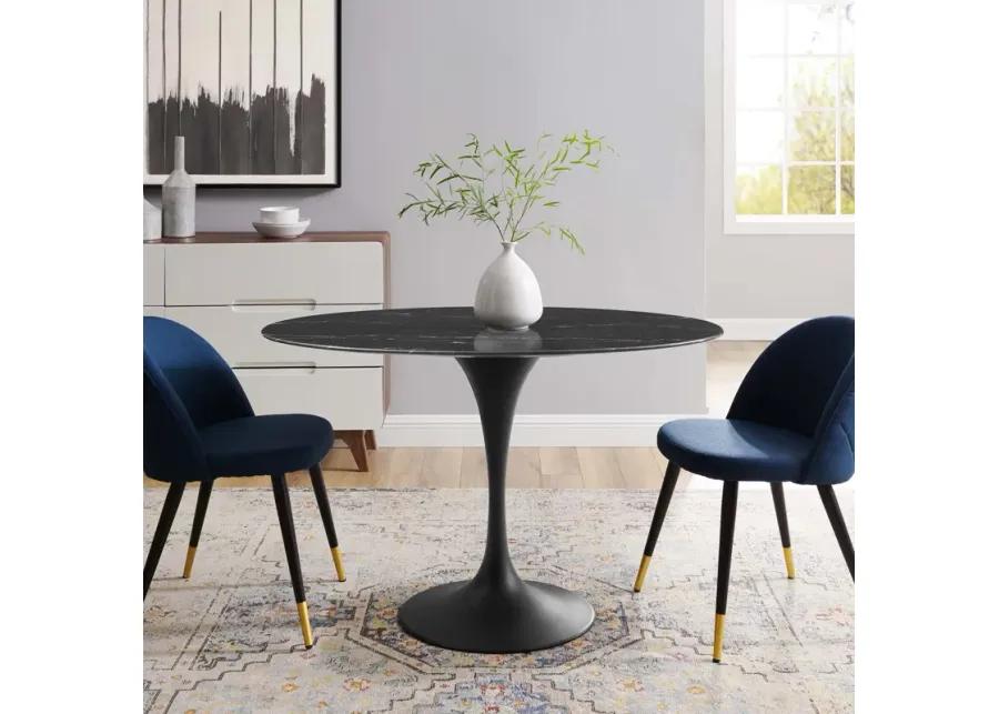 Lippa 48" Artificial Marble Dining Table