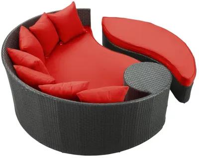 Taiji Outdoor Patio Wicker Daybed