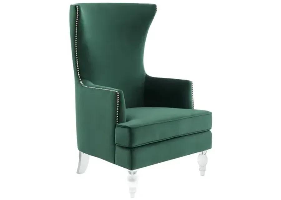 Geode Modern Wingback Chair