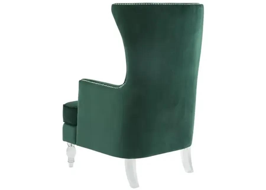 Geode Modern Wingback Chair