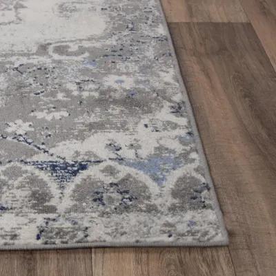 Marquise L. Gray  Polypropylene  8'0"x9'6" Rectangle Rug