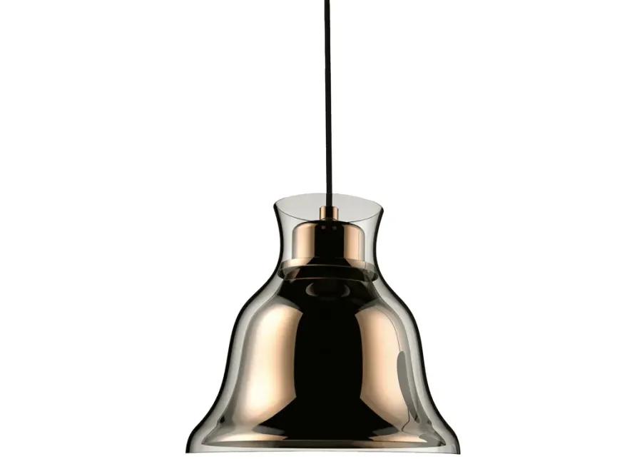 Bolero 8.3" Wide 1-Light Mini Pendant - Gold