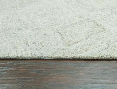 Brindleton Green Tweed Wool 2'6" x 8' Runner Rug