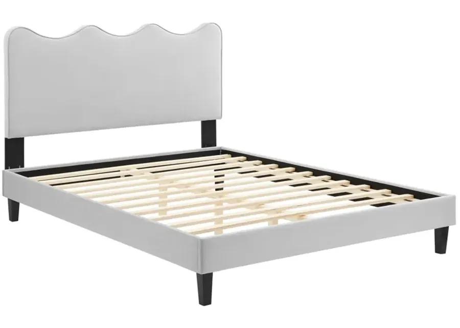 Current Performance Velvet Full Platform Bed