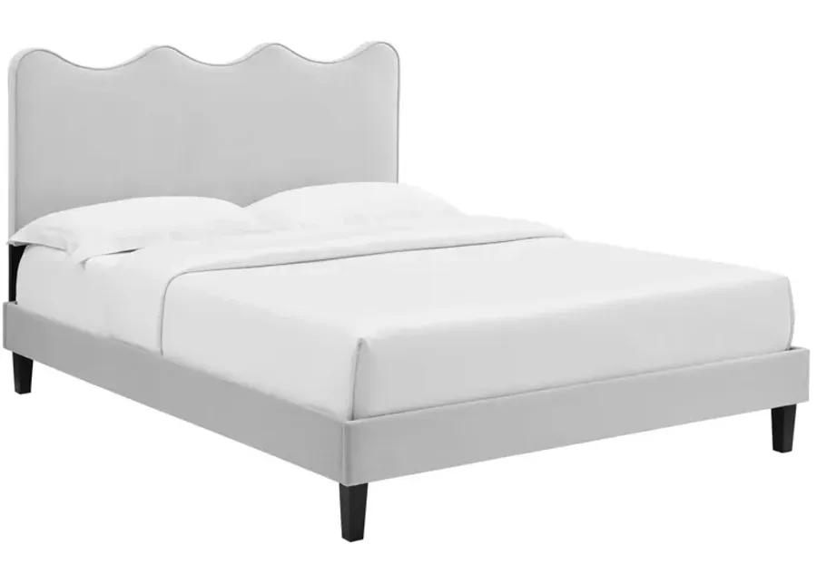 Current Performance Velvet Full Platform Bed