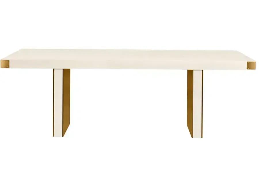 Selena Cream Ash Dining Table