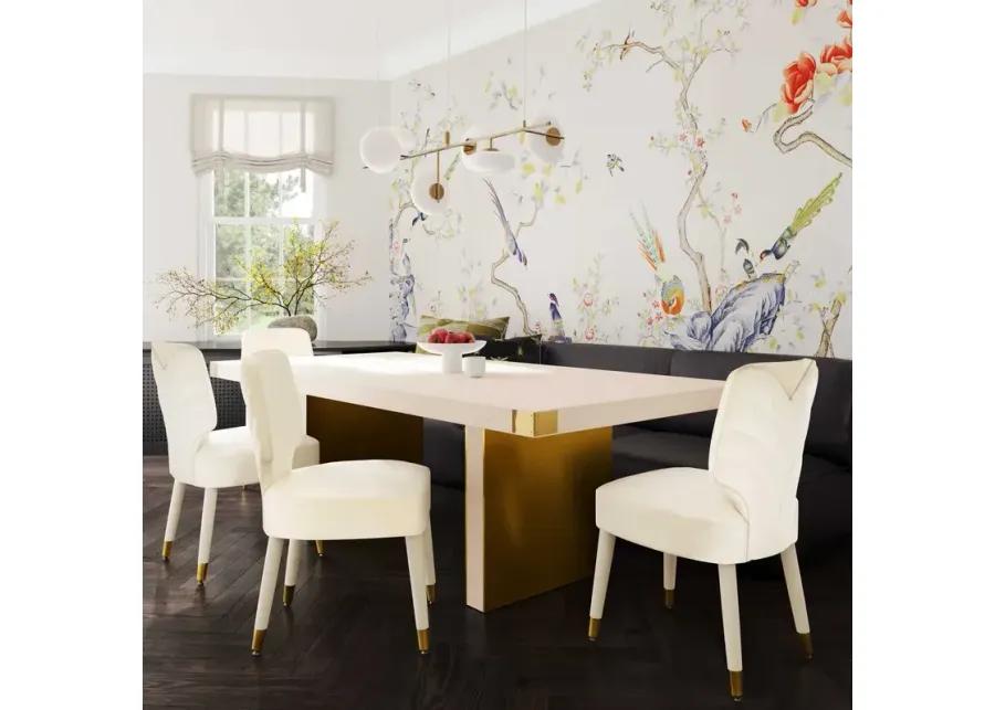 Selena Cream Ash Dining Table