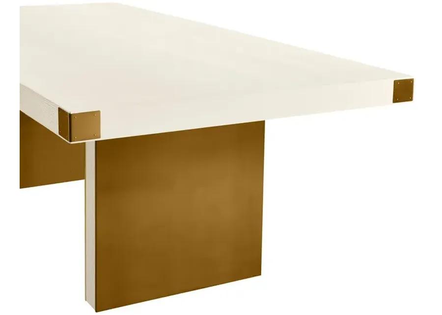 Selena Cream Ash Dining Table