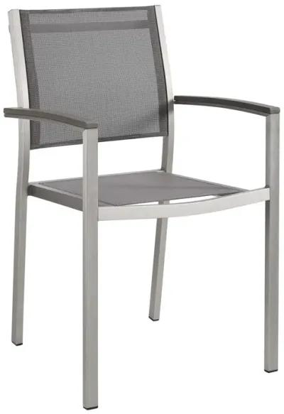 Shore Outdoor Patio Aluminum Dining Chair