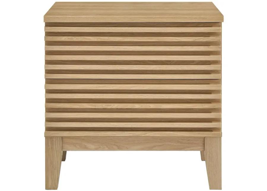 Render Two-Drawer Nightstand