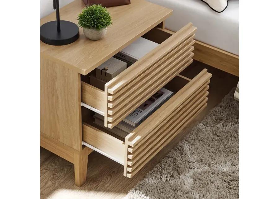 Render Two-Drawer Nightstand