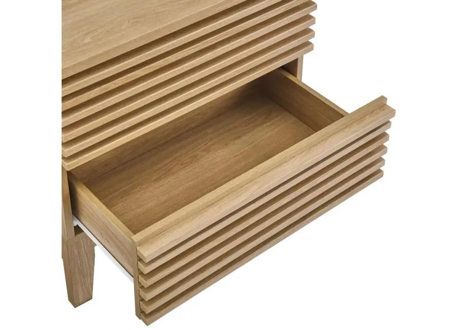 Render Two-Drawer Nightstand