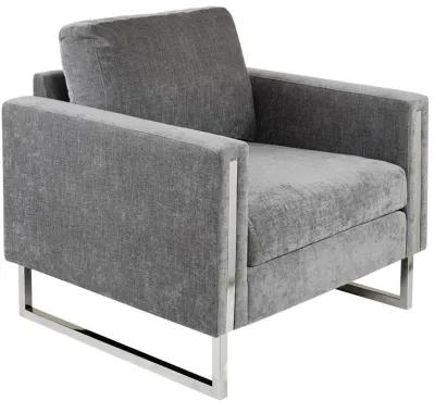 INK+IVY Madden Grey Accent Chair