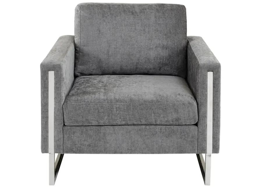 INK+IVY Madden Grey Accent Chair