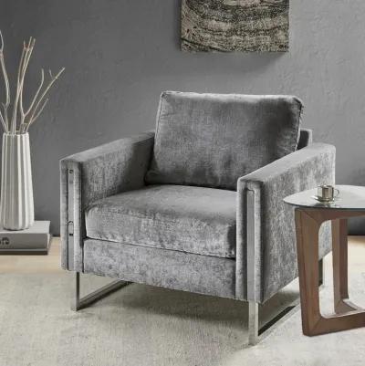 INK+IVY Madden Grey Accent Chair