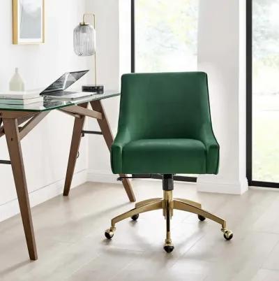 Discern Performance Velvet Office Chair