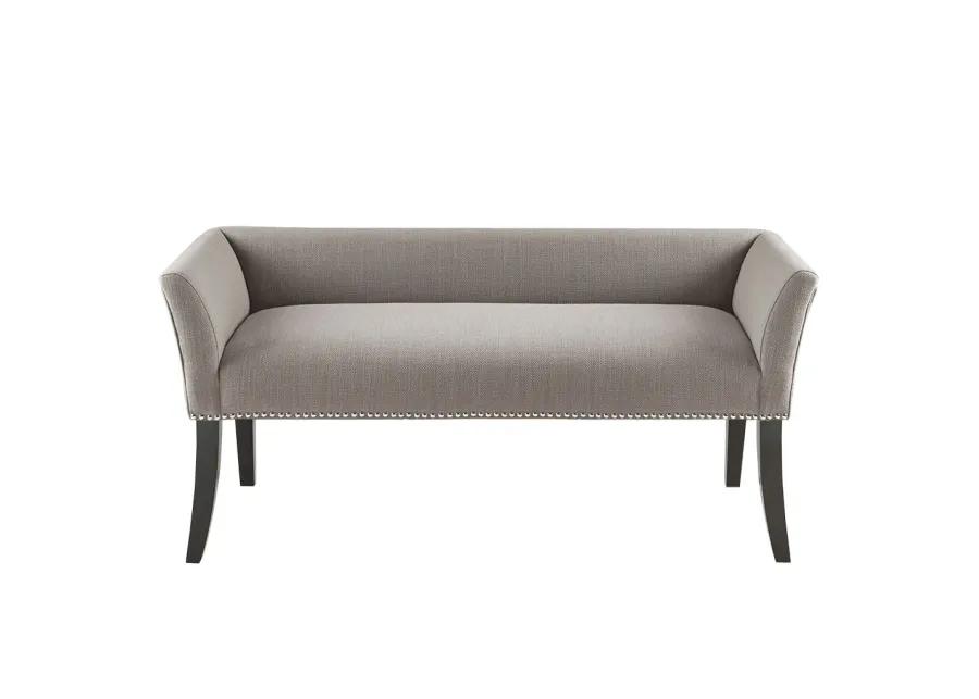 Madison Park Welburn Grey Accent Bench