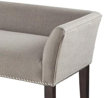 Madison Park Welburn Grey Accent Bench