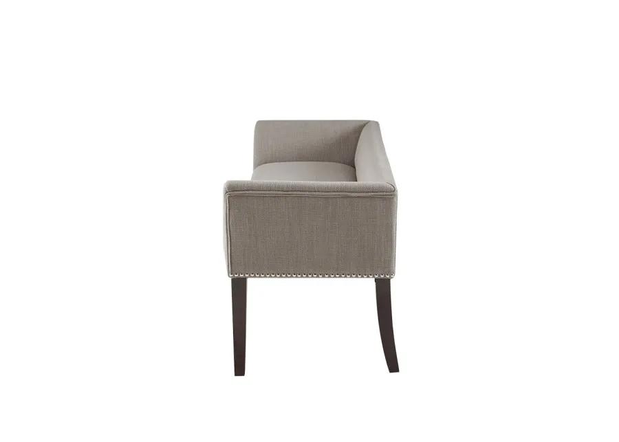 Madison Park Welburn Grey Accent Bench