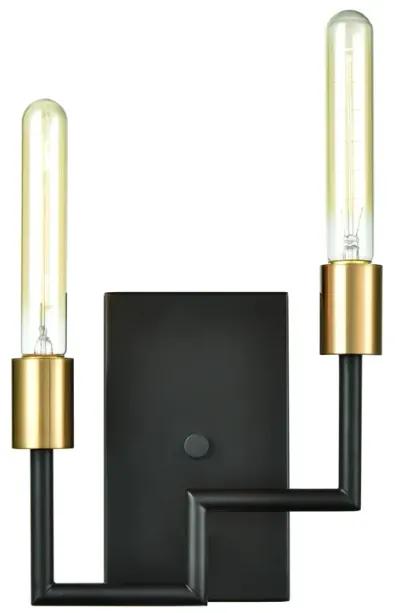 Congruency 8" High 2-Light Sconce - Oil Rubbed Bronze