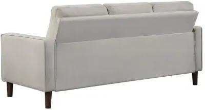 Bowen 3-piece Upholstered Track Arms Tufted Sofa Set Beige