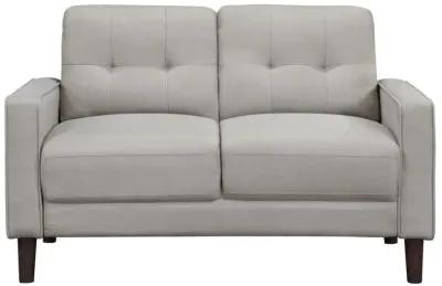 Bowen 3-piece Upholstered Track Arms Tufted Sofa Set Beige