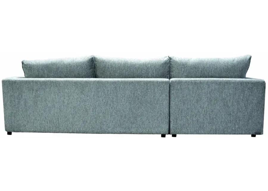 Taylor Left Sectional - Asphalt Grey