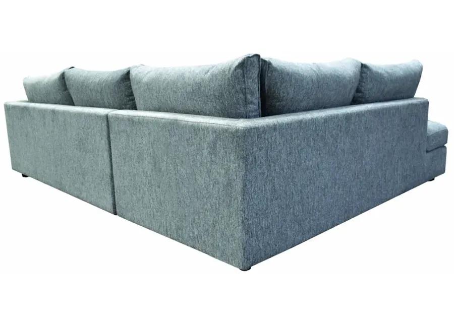 Taylor Left Sectional - Asphalt Grey