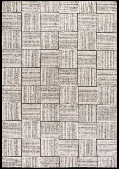 Taylor Gray/Natural  Wool 7'9" x 9'9" Rectangle Rug