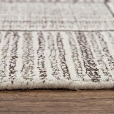 Taylor Gray/Natural  Wool 7'9" x 9'9" Rectangle Rug