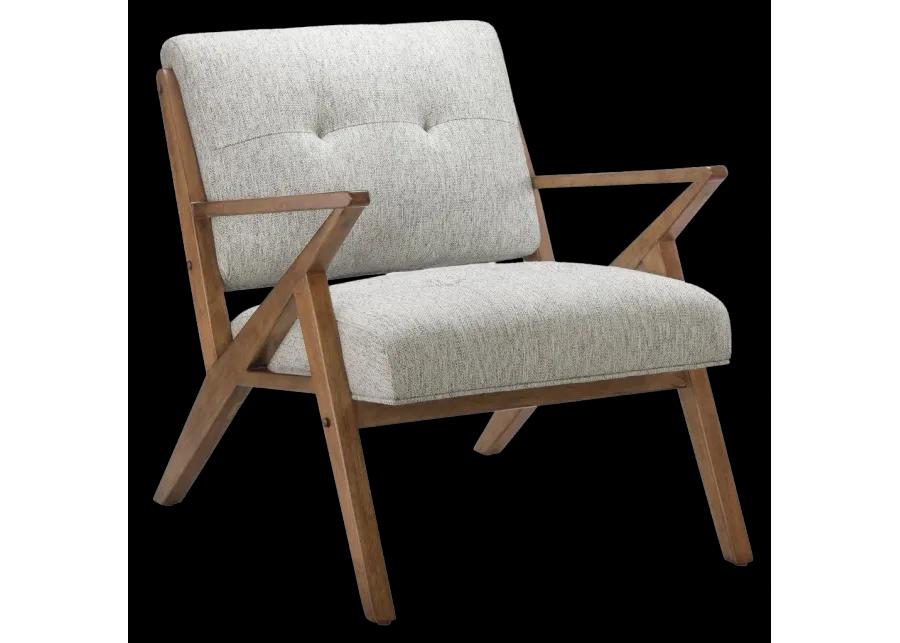 INK+IVY Rocket Light Grey Lounge Chair