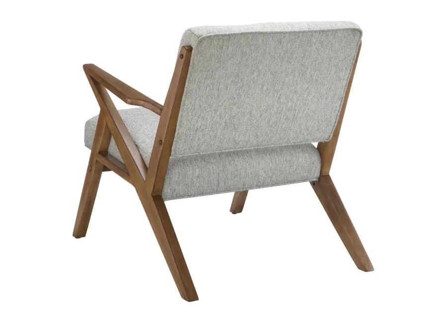 INK+IVY Rocket Light Grey Lounge Chair