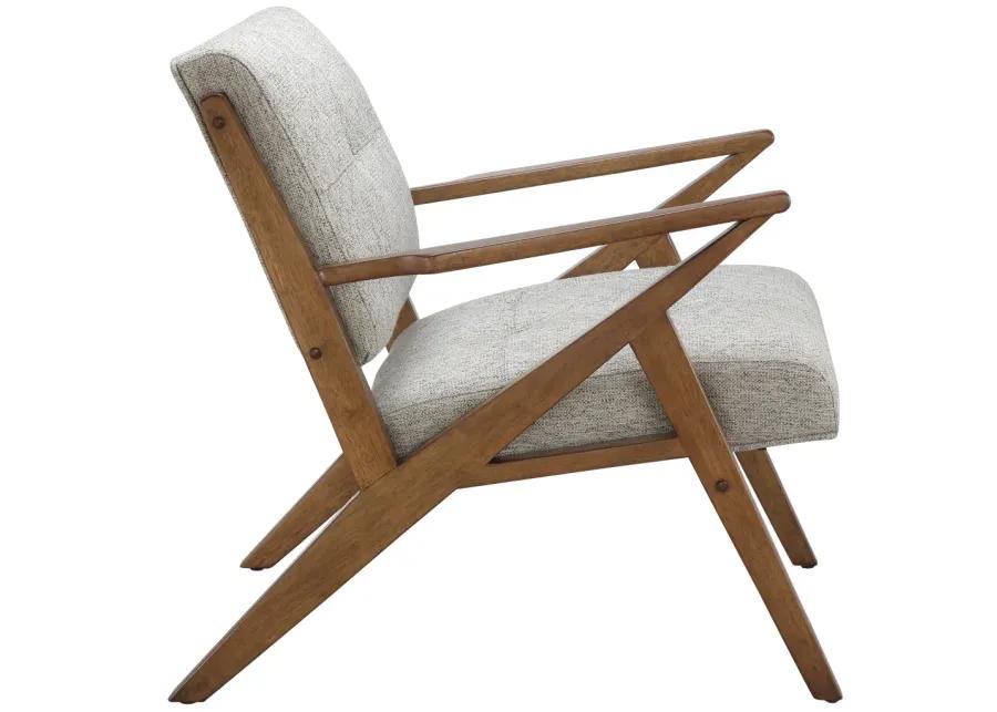 INK+IVY Rocket Light Grey Lounge Chair